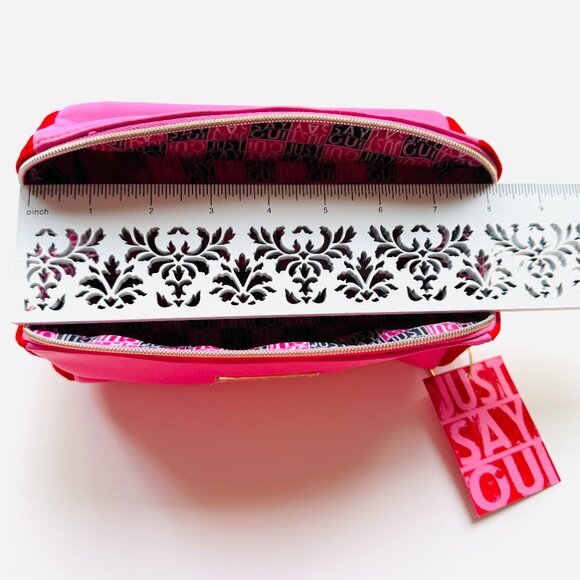 3577 JUICY COUTURE POUCH MAKEUP STATIONERY OFFICE WORK POUCH - Picture 5 of 6